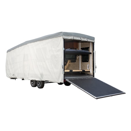 Eevelle EXPEDITION Series, Toy Hauler RV Cover, Gray Color, Fits 28-32ft Long RV EXTH2832